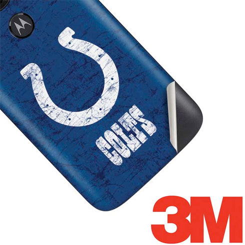 NFL Indianapolis Colts Distressed Moto E5 Play Skin